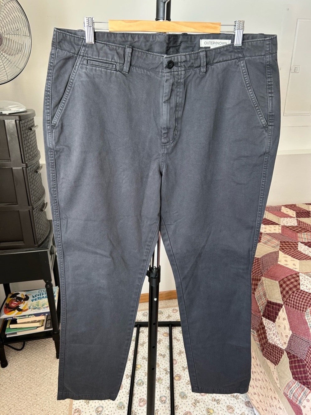 Outerknown Gray Chino Pants Men’s 38x32